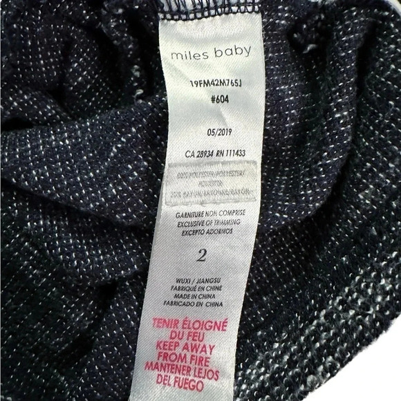 Miles The Label | Reverse Space Dye Hoodie (2T)💙 - Picture 5 of 5